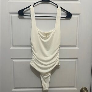 Open Edit Cream Shapewear Bodysuit